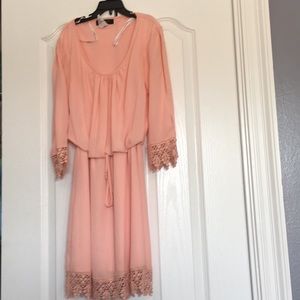 Blush pink dress